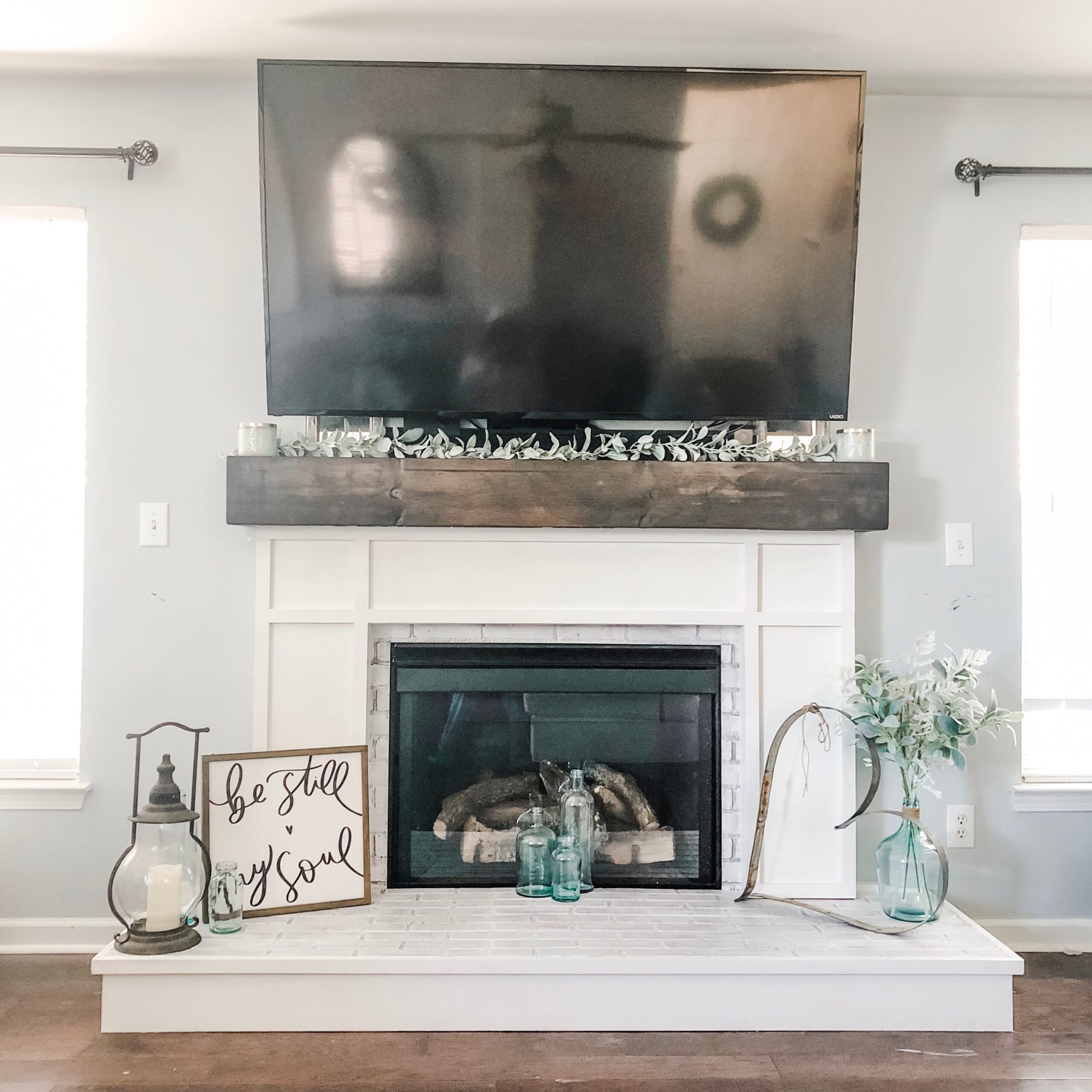 How To: Build Fireplace Cover with Hearth