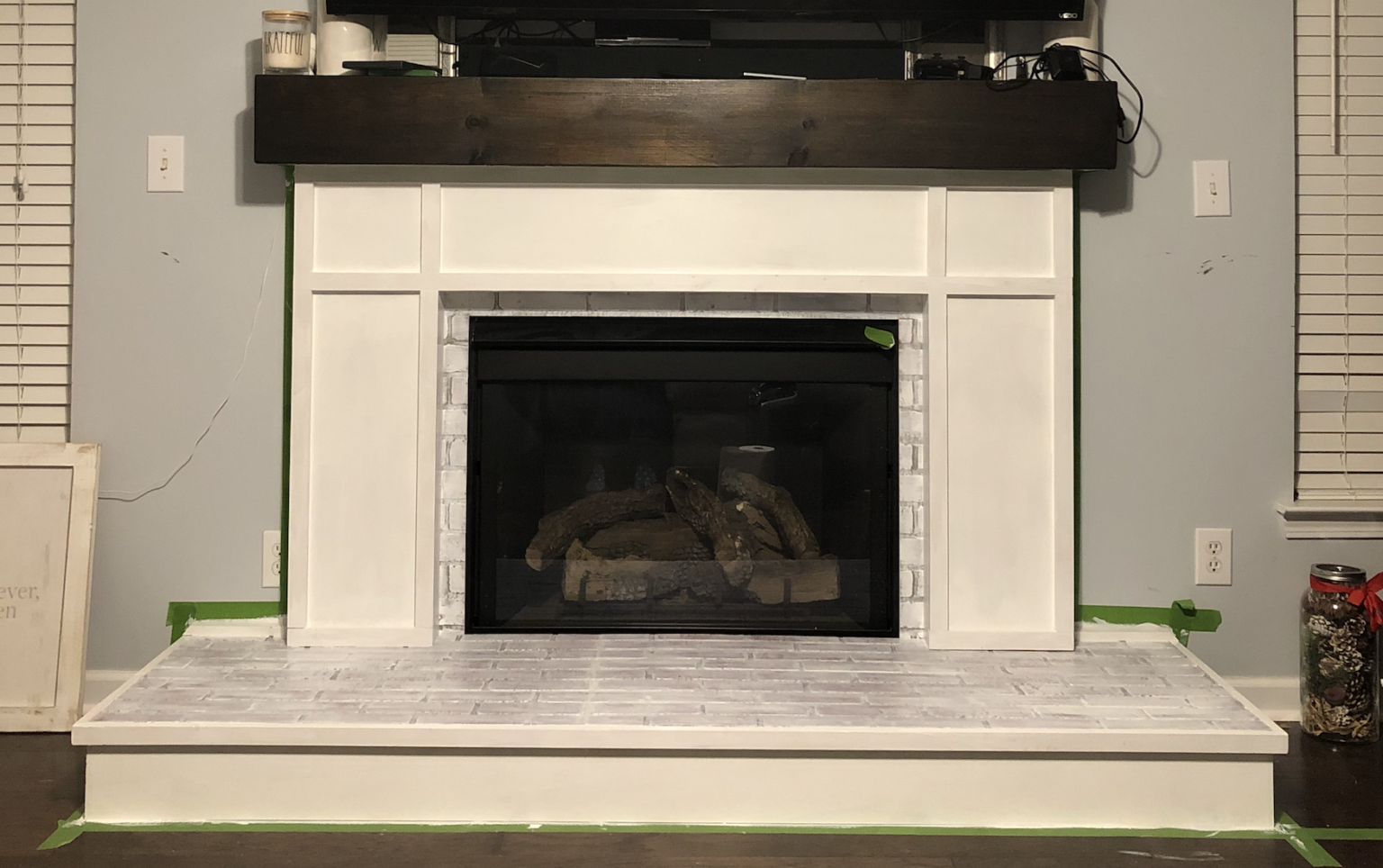 How To: Build Fireplace Cover with Hearth